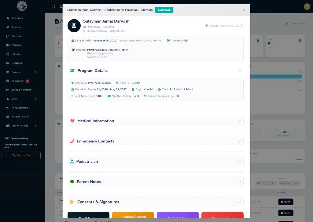 Application Review