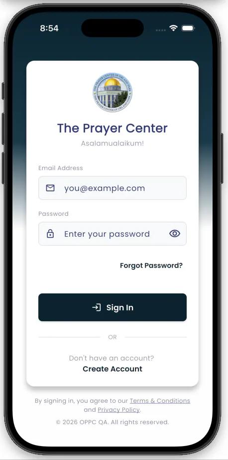 OPPC — Branded Login