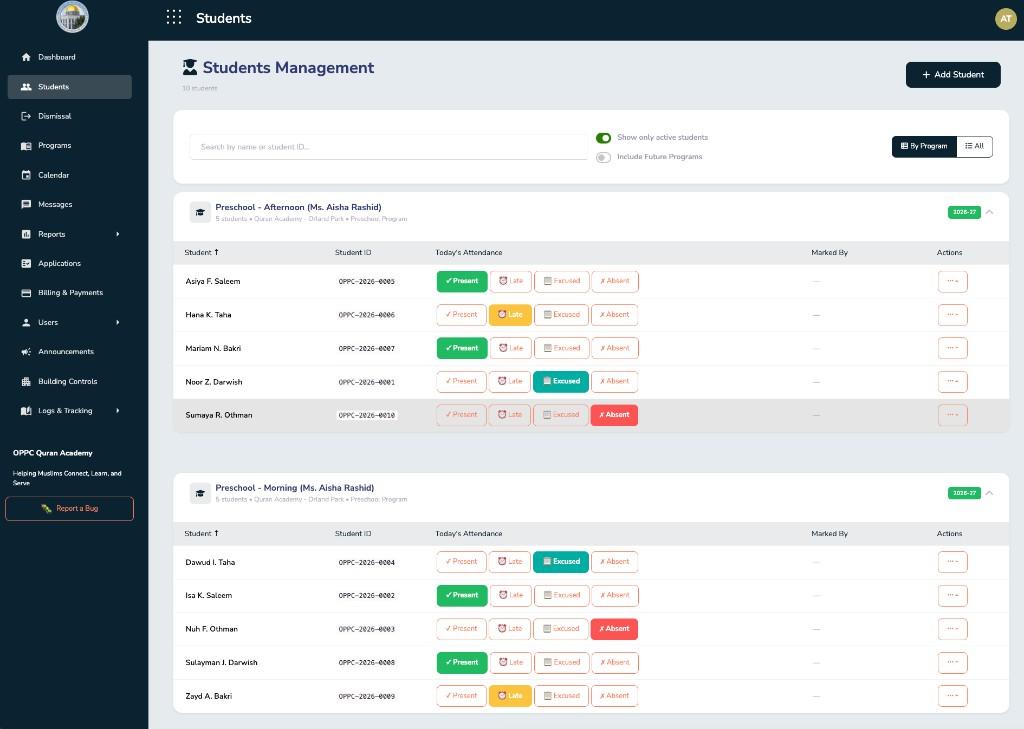 Students & Attendance